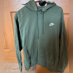 Nike Men's Large Forest Green Hoodie